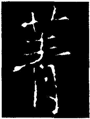 菁,集王羲之書金剛經,書法字典